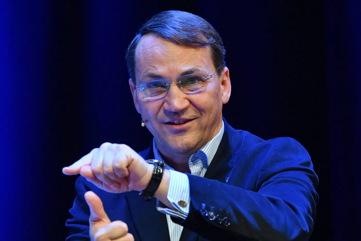 Sikorski: Panie Putin, Steiner nie przybędzie i pójdzie pan na dno