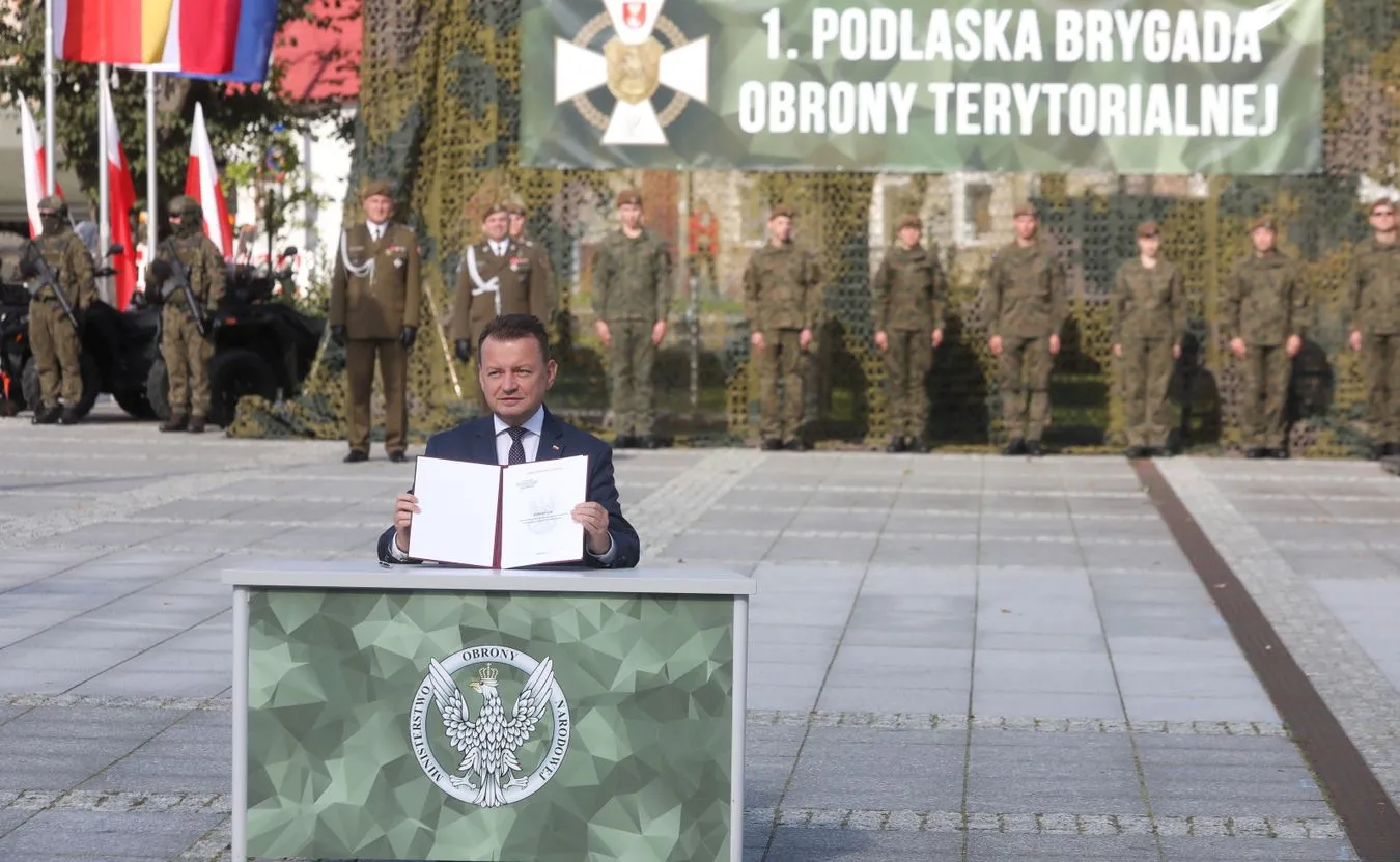 Błaszczak: Znowu możemy zostać zaatakowani. Postanowiłem powołać Komponent Obrony Pogranicza