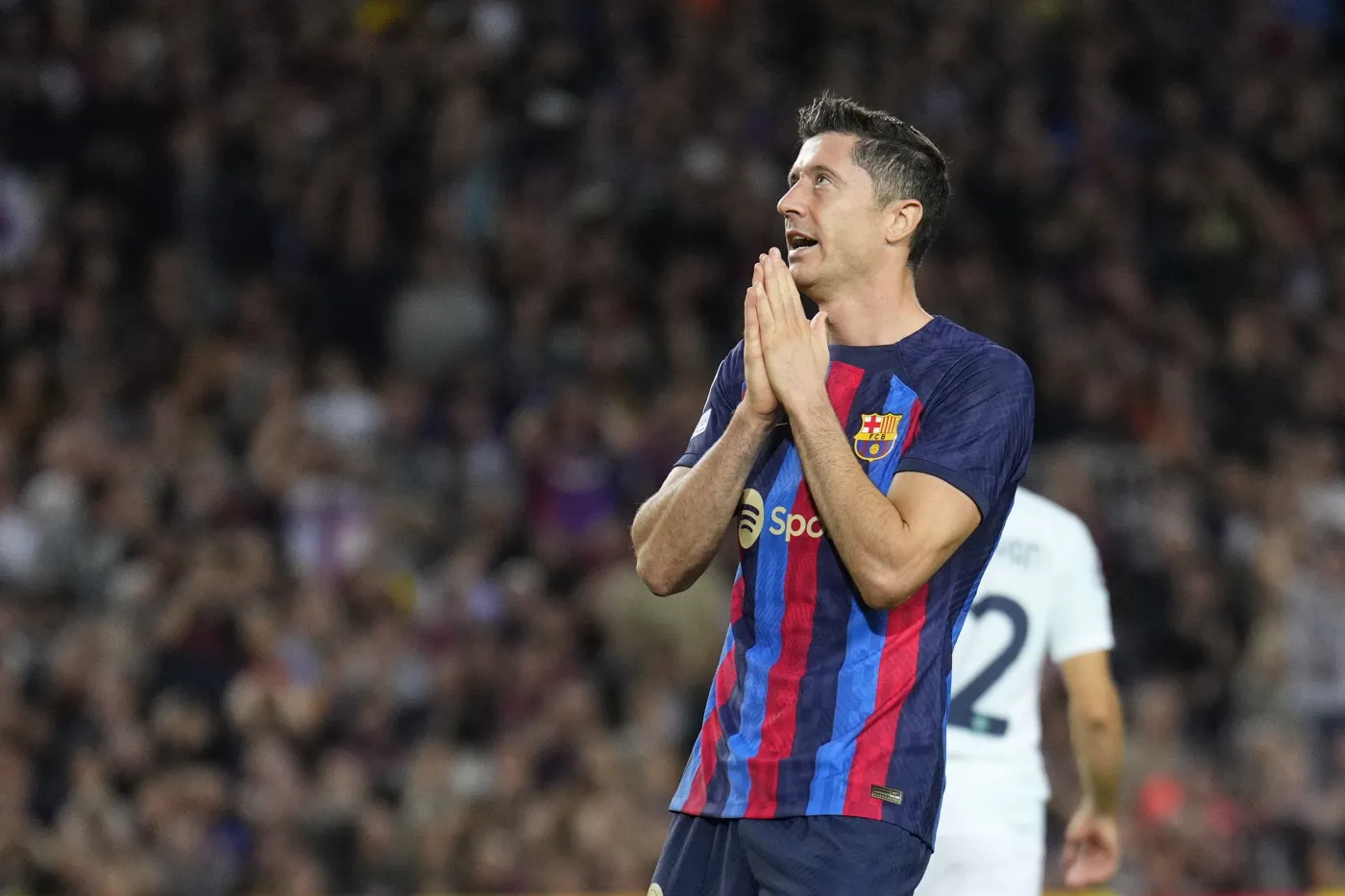 Lewandowski uratował Barcelonę. Emocje na Camp Nou sięgały zenitu [FOTO]