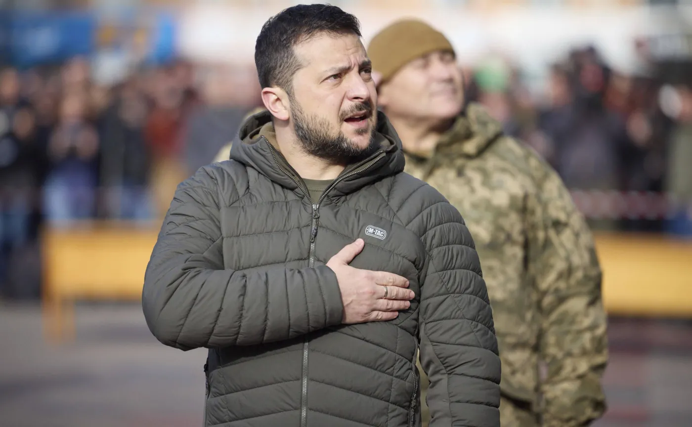 Wołodymyr Zełenski Człowiekiem Roku magazynu "Time"