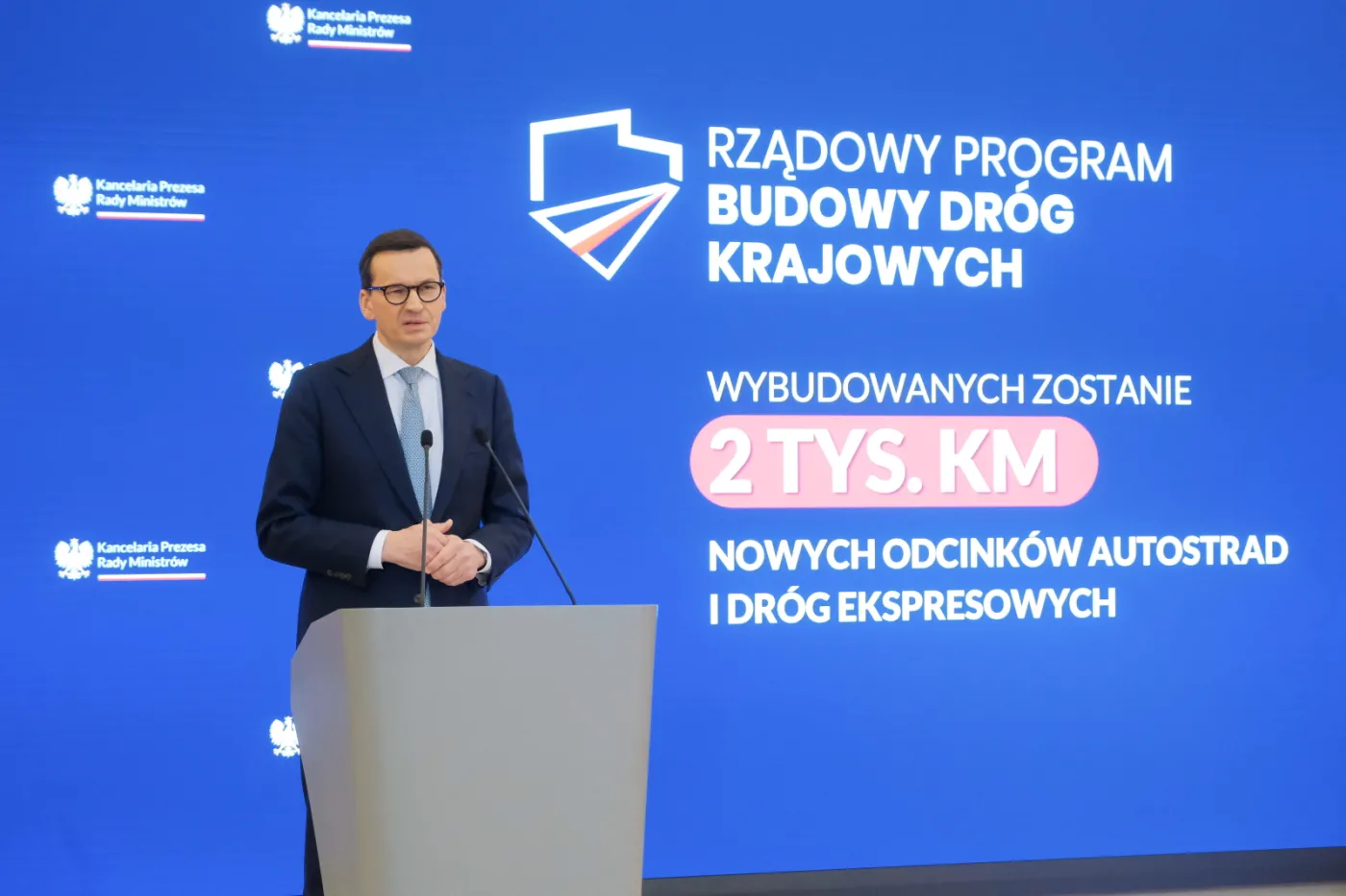 "To największy w historii Polski program budowy dróg. Wart 290 mld zł"