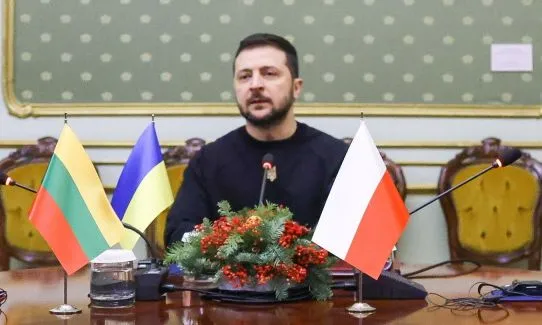 Zełenski w TVP: Polska nie jest w stanie dostarczyć Ukrainie wszystkich rodzajów broni, ale...