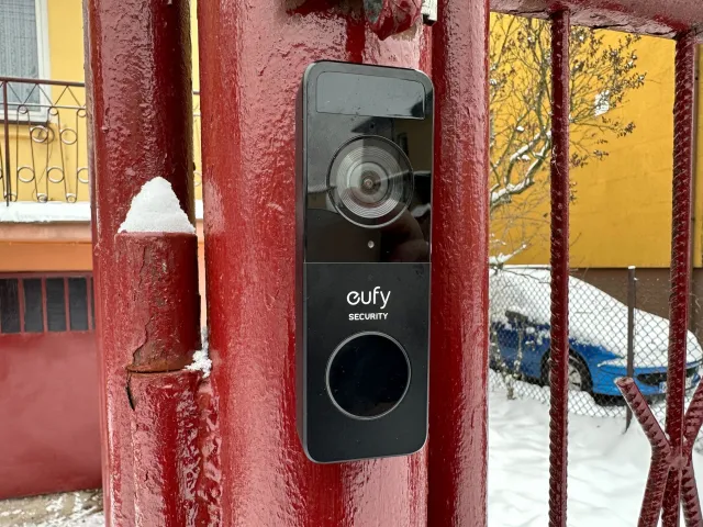 Wideofon Eufy, który nie boi się śniegu [RECENZJA]