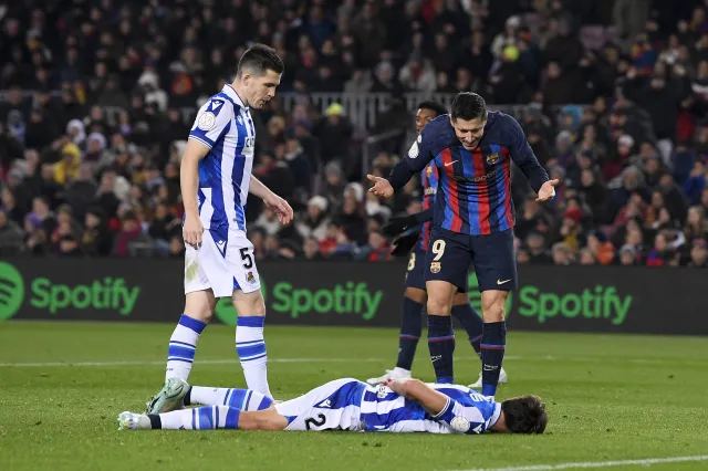 Lewandowski tym razem bez gola. Barcelona w półfinale Puchar Hiszpanii