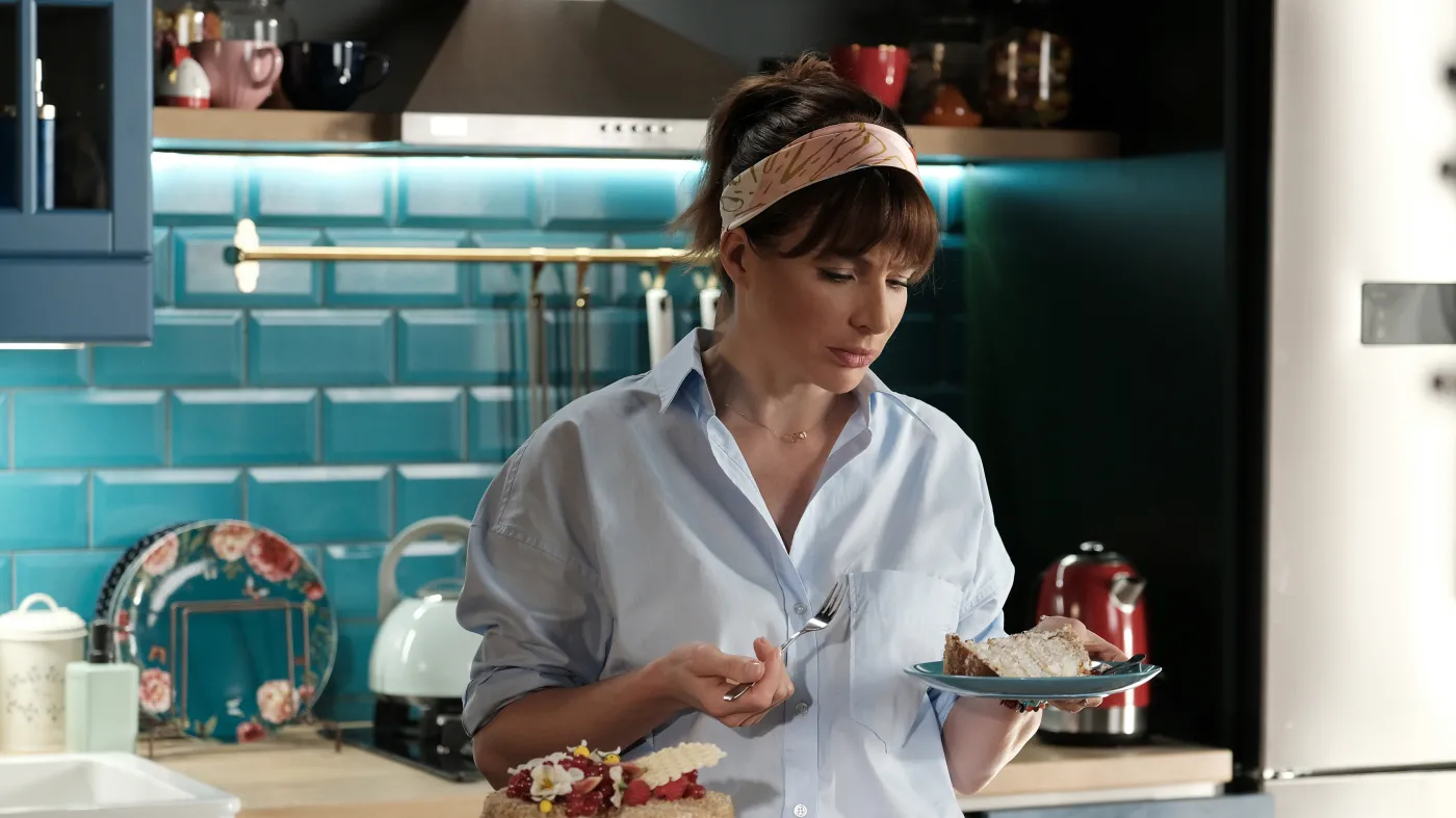 Anna Dereszowska przytyła w czasie kręcenia serialu "Lulu"