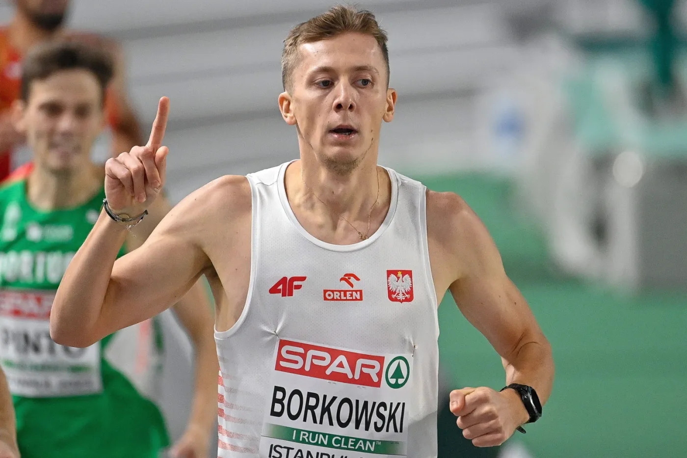 Borkowski awansował do półfinału biegu na 800 m w lekkoatletycznych HME