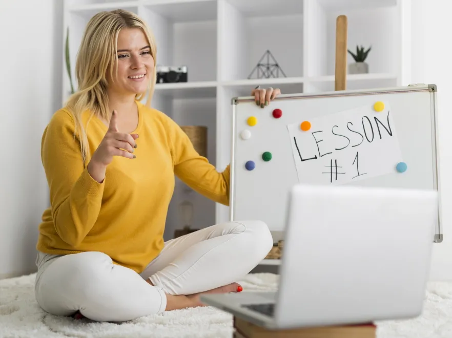 Lekcja online. Nauka