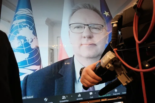 "Wzywam do oddania wraku". Rosyjski przewodniczący RB ONZ nie krył irytacji