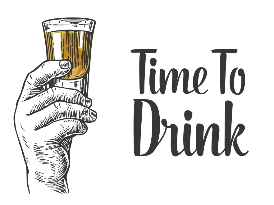 Wódka. Alkohol. Picie