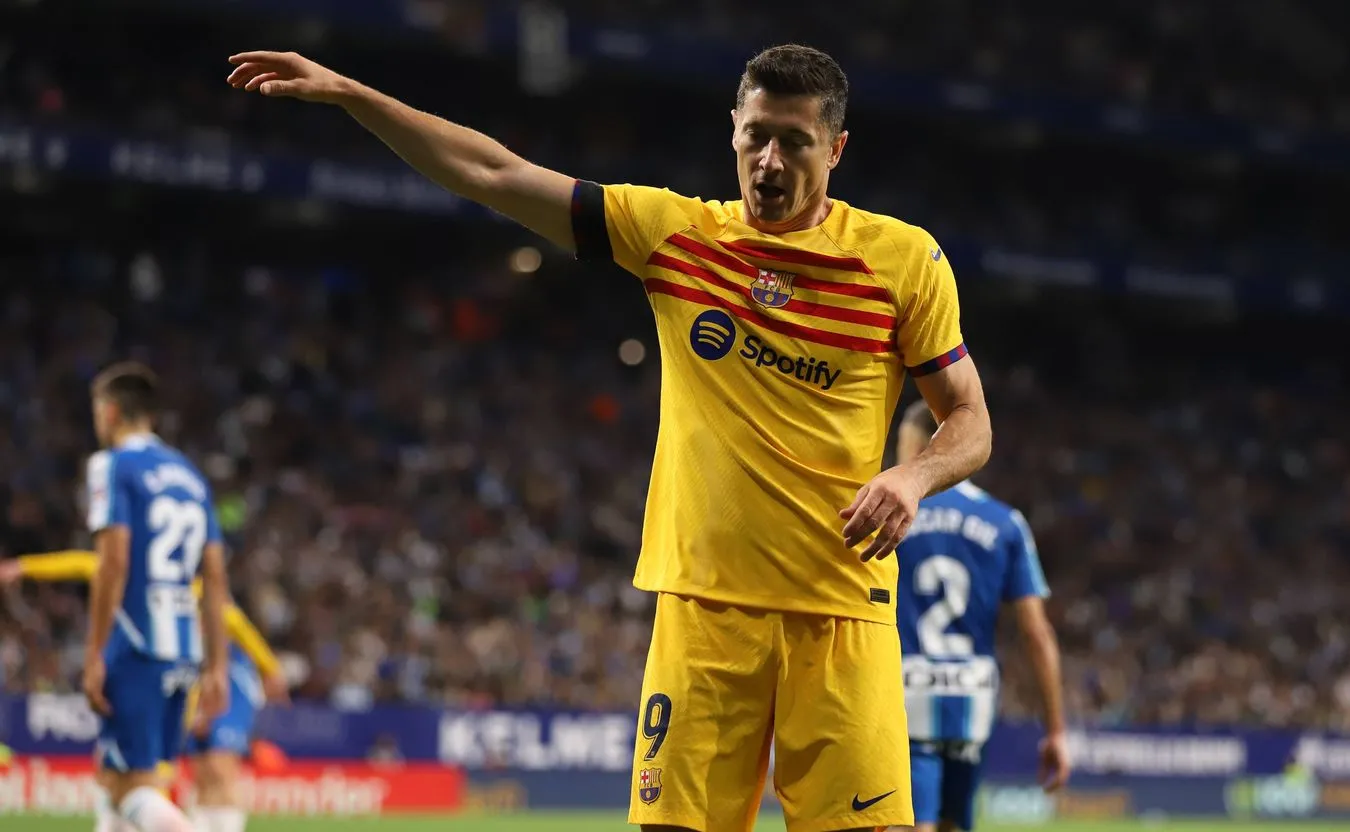 Lewandowski w drużynie sezonu hiszpańskiej ekstraklasy