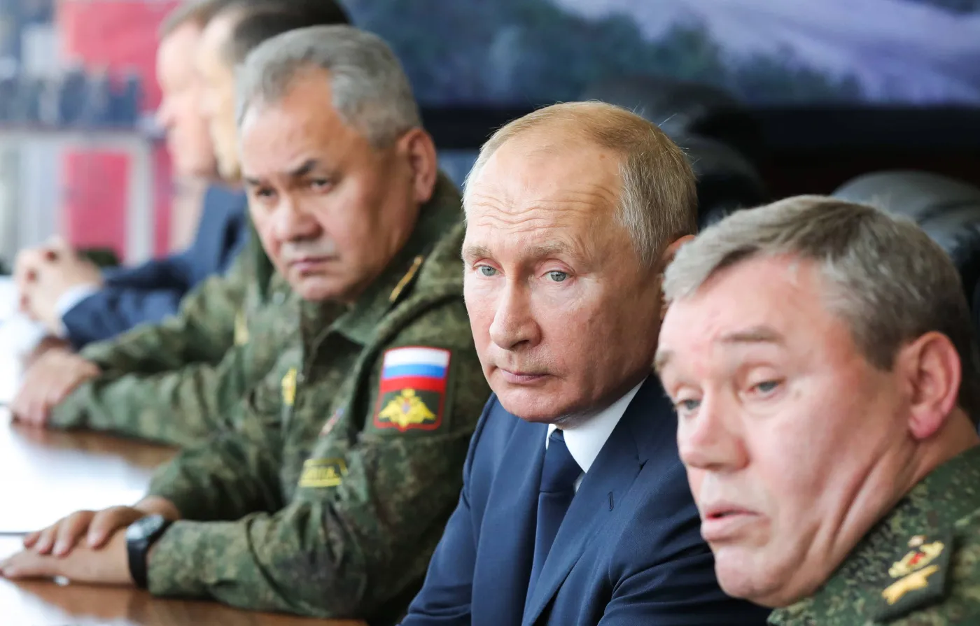 Siergiej Szojgu, Władimir Putin i Walerij Gierasimow