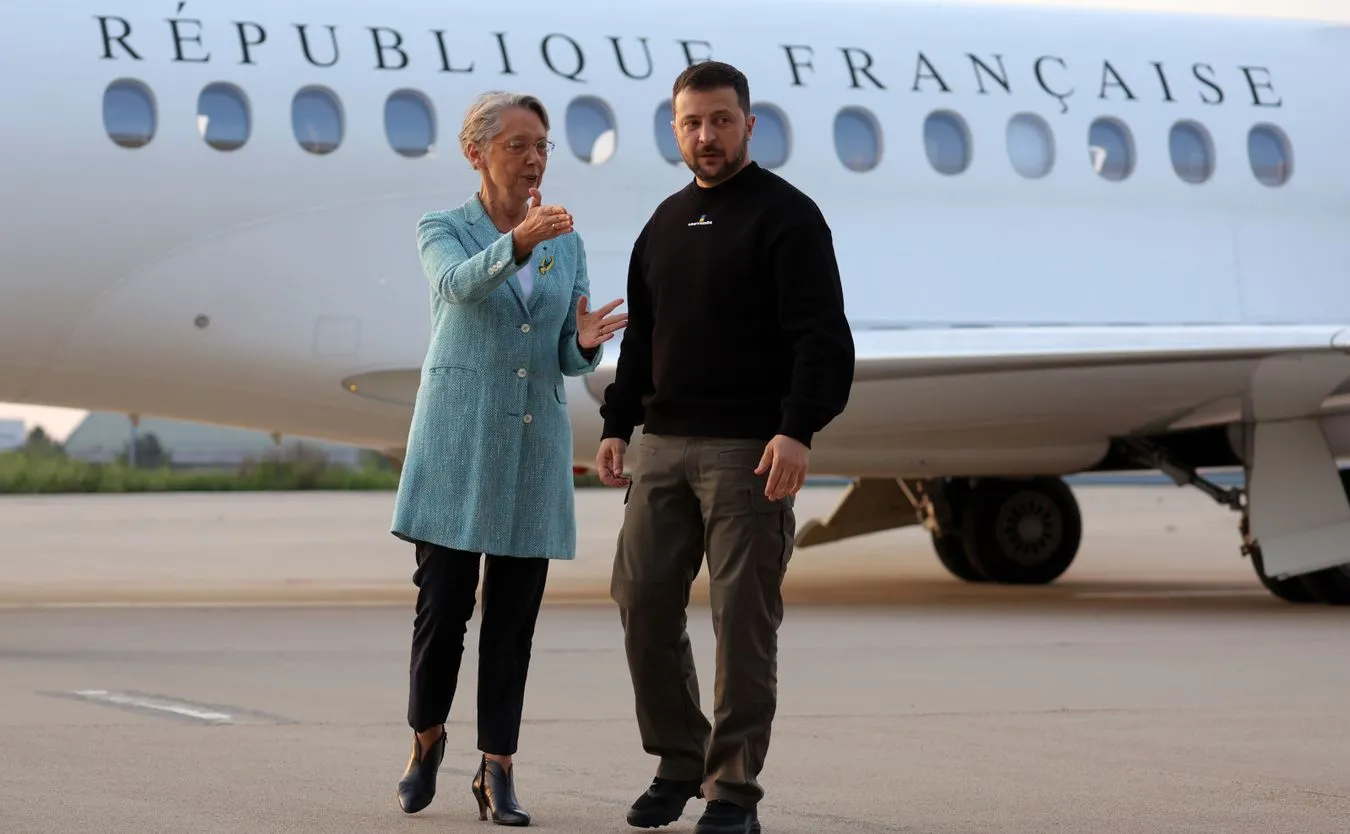 Zełenski z wizytą we Francji. Spotka się z Macronem