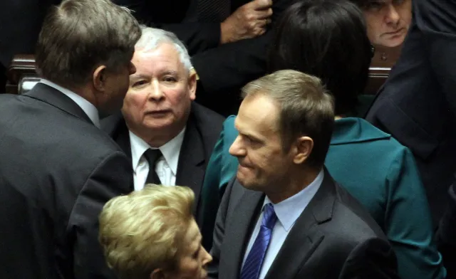 Debata Kaczyński - Tusk? "Jeśli ma odwagę – niech zmierzy się z Morawieckim"