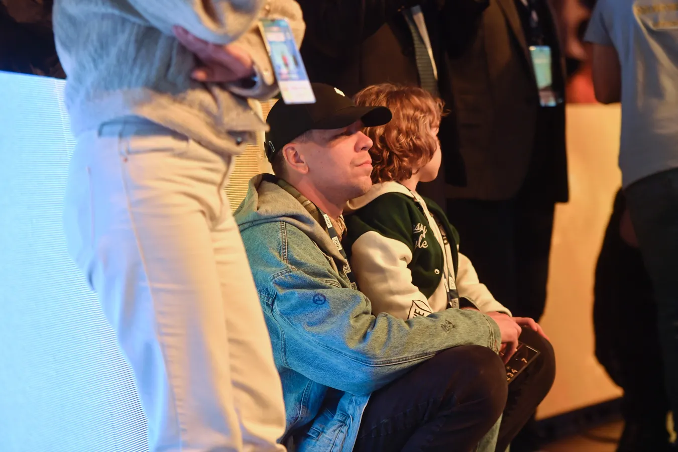 Marina śpiewała w Opolu. Wojciech Szczęsny wraz z synem z zapartym tchem oglądał jej występ [FOTO]