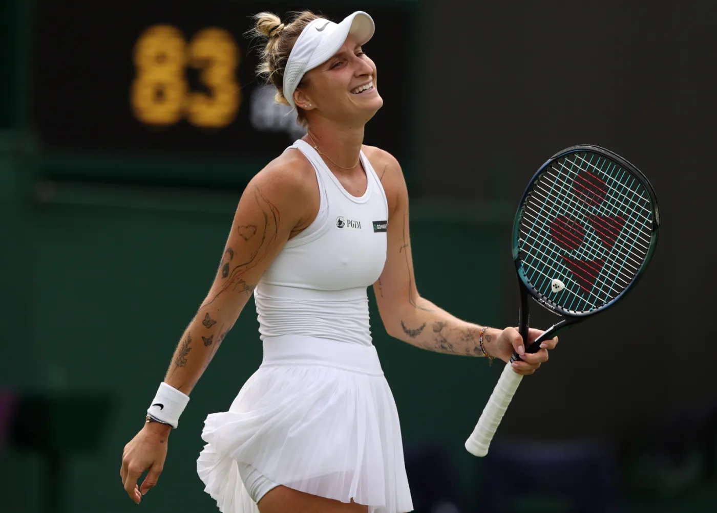 Marketa Vondrousova pierwszą ćwierćfinalistką Wimbledonu