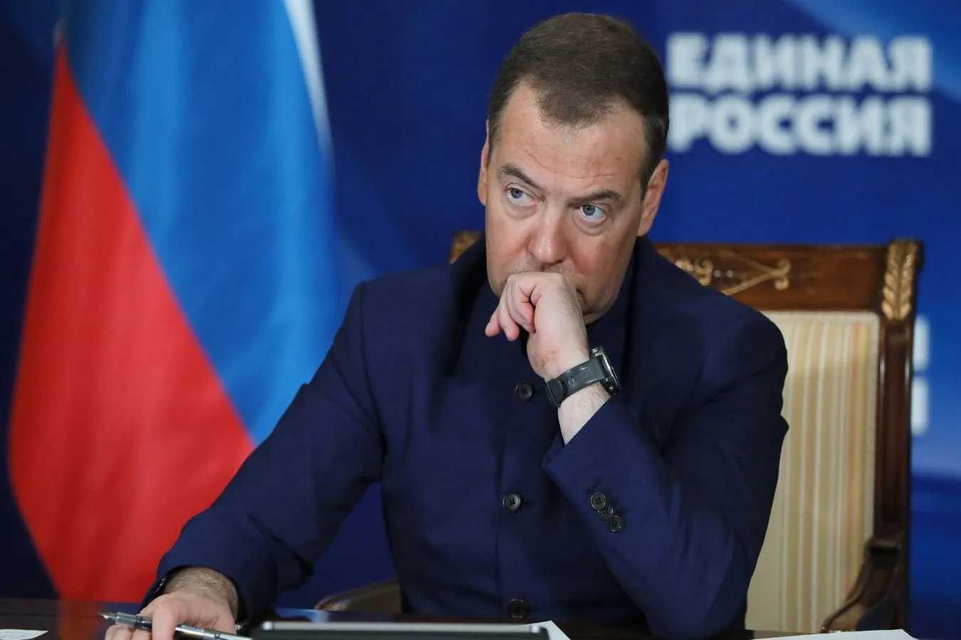 Miedwiediew stwierdził, że Ukraina straci Kijów. Zakpił też z Polaków