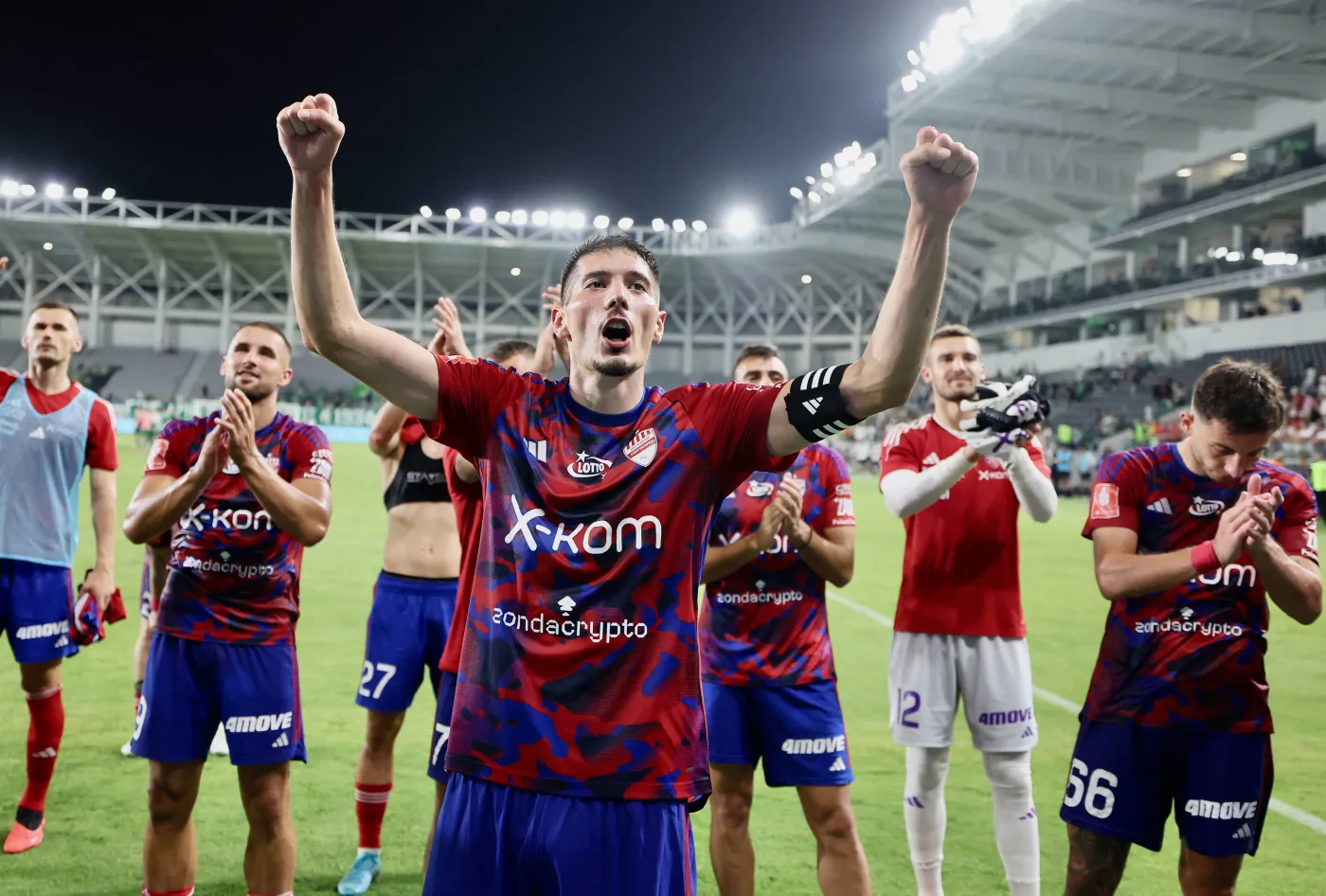 Polska coraz wyżej w rankingu UEFA. Udane mecze Rakowa i Legii