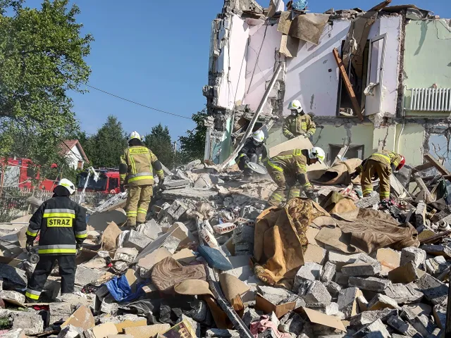 Wybuch gazu w Świętokrzyskiem. Potwierdziły się najgorsze obawy