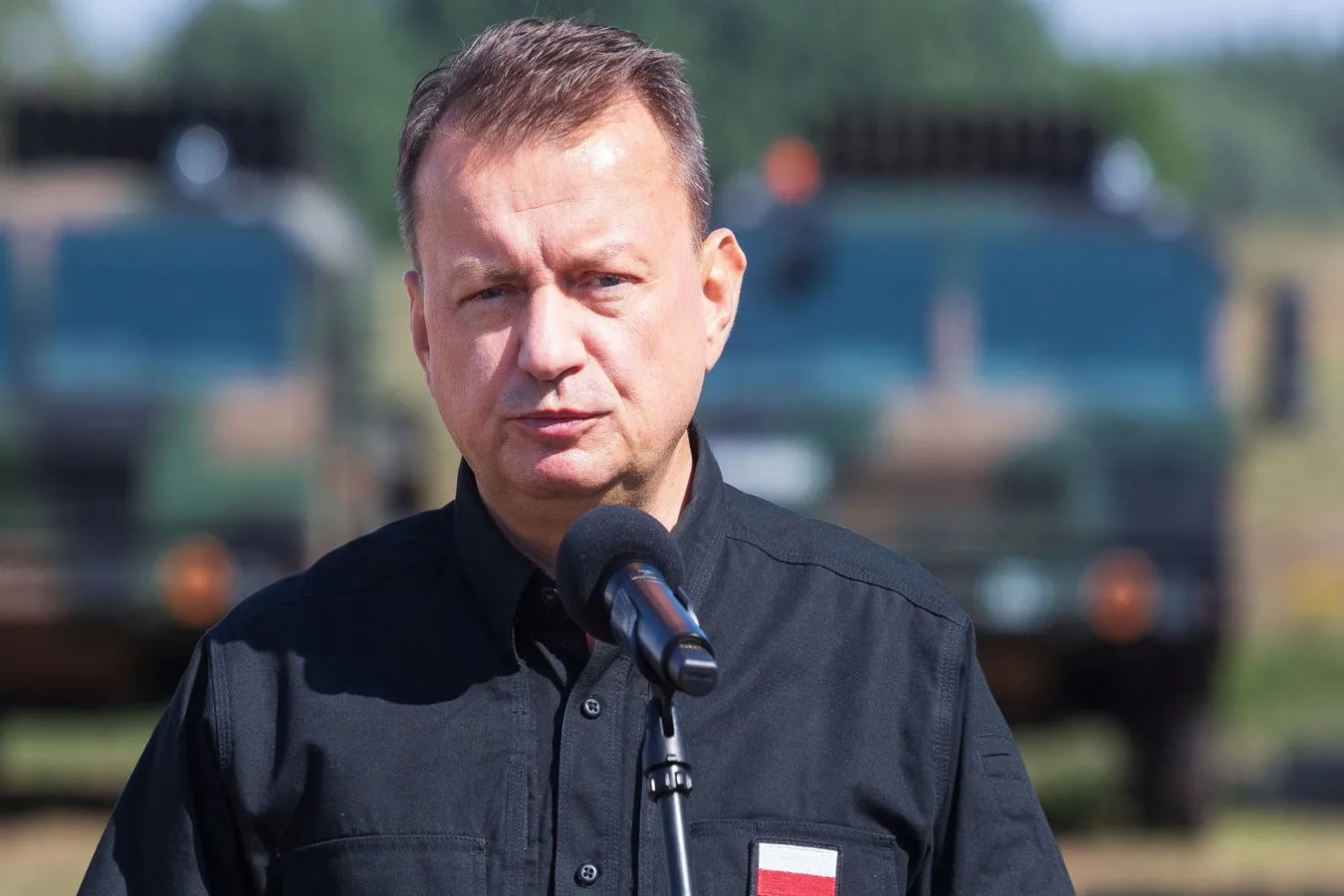 Błaszczak ostro o Tusku: Układał się z Putinem