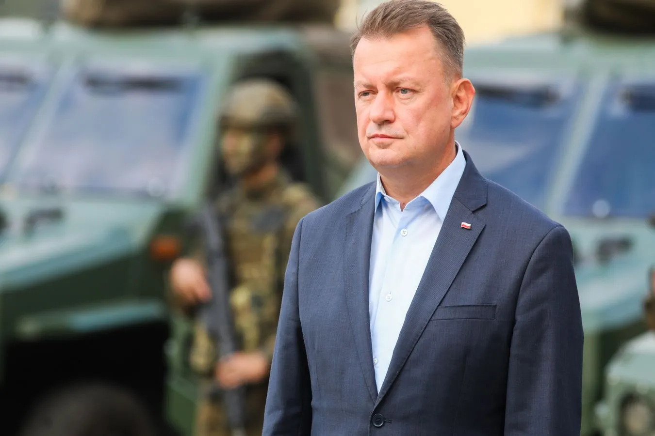 Szef MON upomina Zełenskiego. "Wydaje się nie pamiętać, że Niemcy nie przyszły z pomocą Ukrainie"