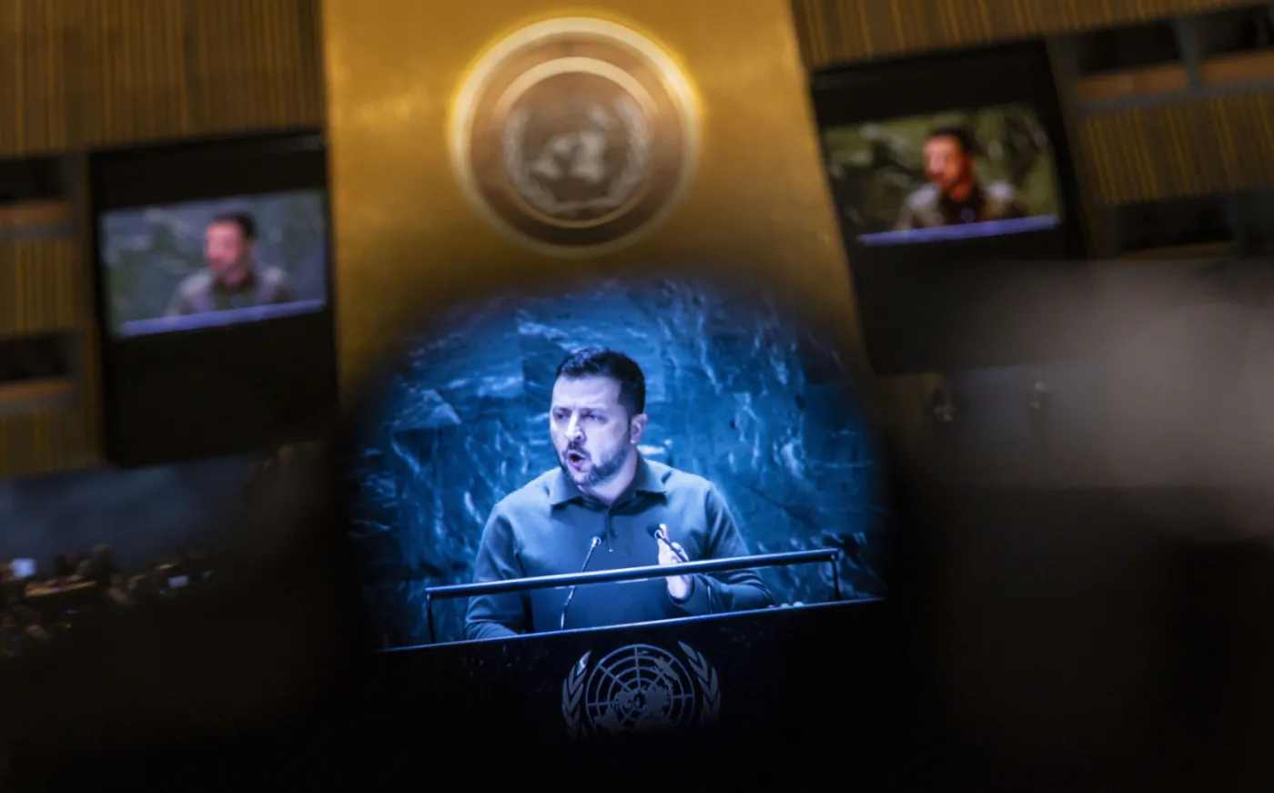 Ambasador Ukrainy wezwany do polskiego MSZ. W tle wypowiedź Zełenskiego