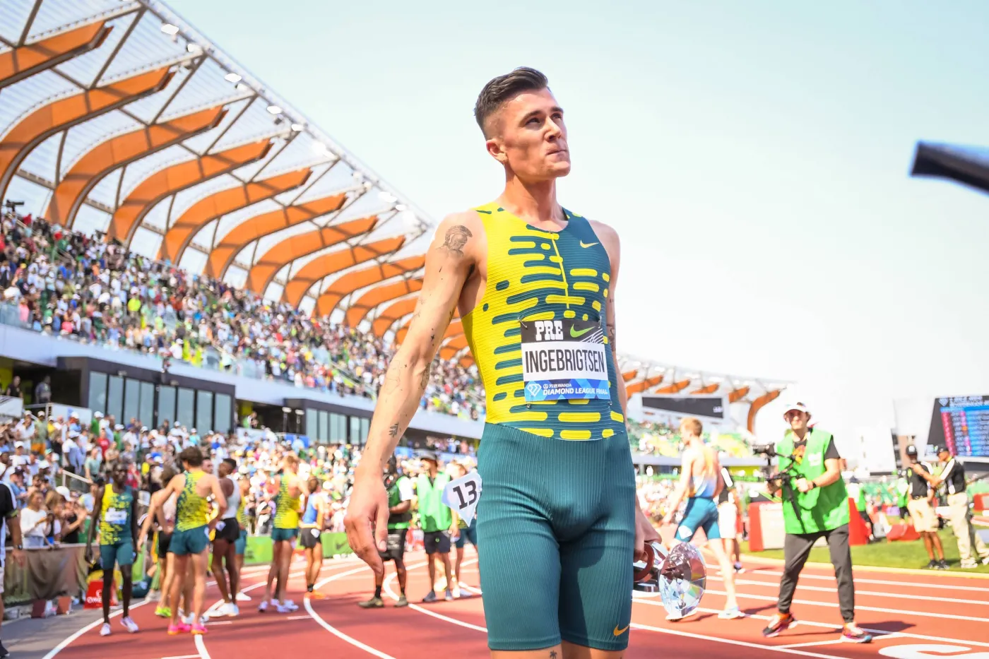 Jakob Ingebrigtsen wygrał "milę piwną" i rozpoczął... wieczór kawalerski