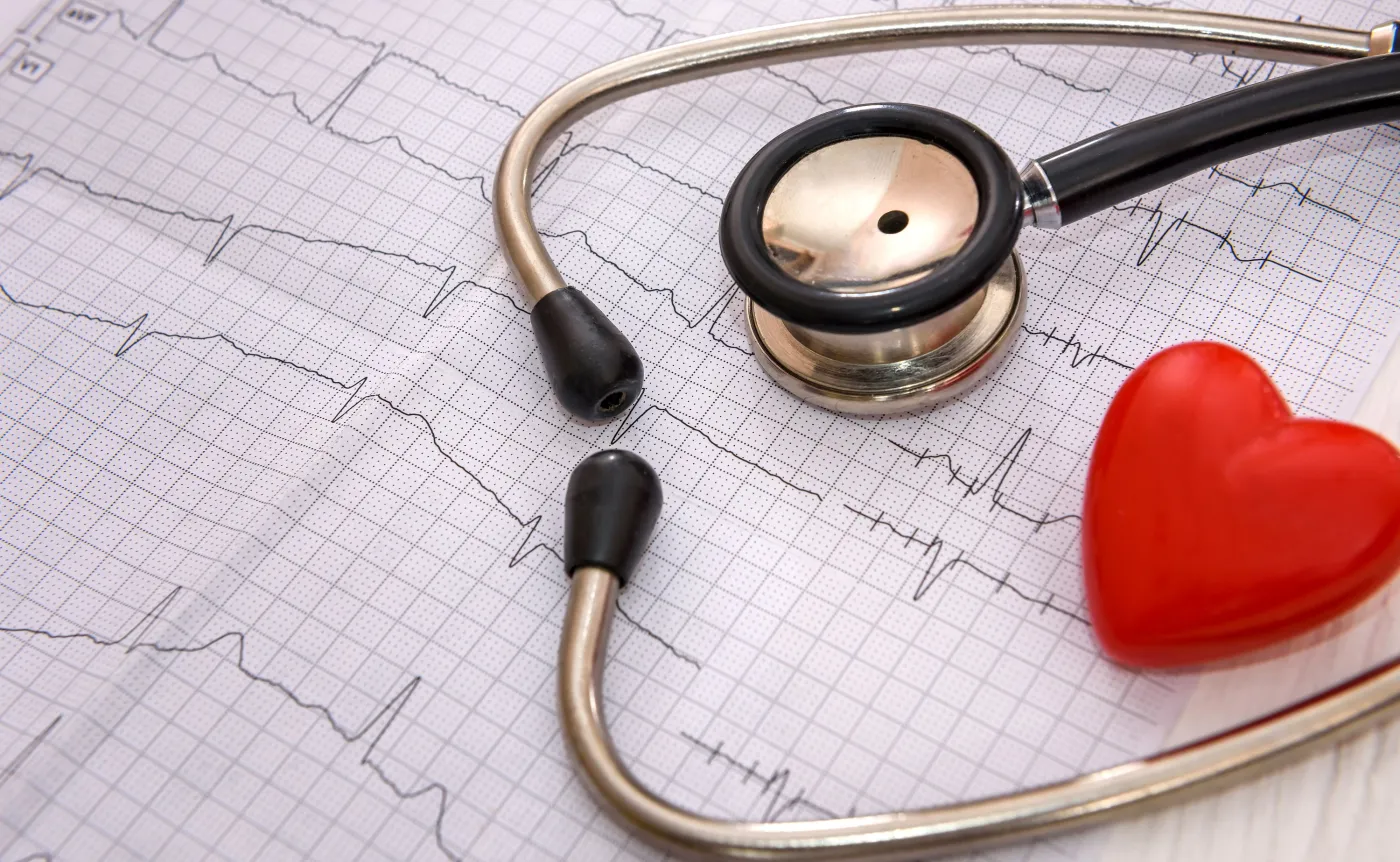 EKG, badanie, serce, stetoskop