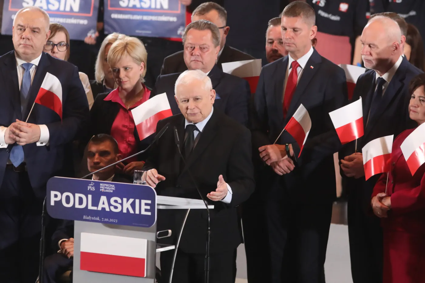 Wybory 2023. Kaczyński: Głos oddany na Konfederację to głos na Tuska