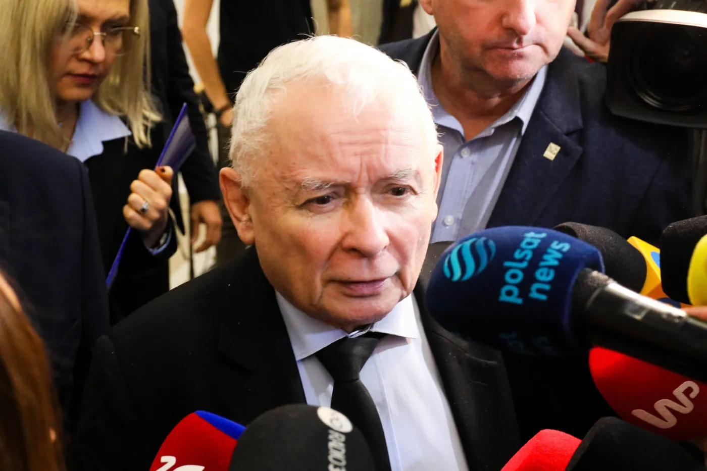 Kaczyński chciał zabrać głos podczas obrad Sejmu. Oto, co usłyszał od Szymona Hołowni