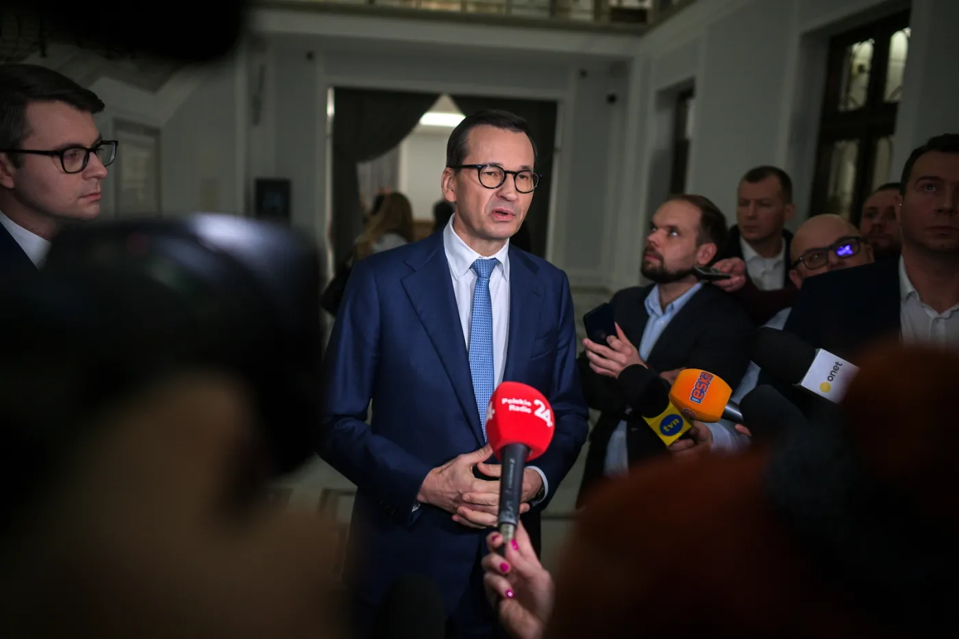 Morawiecki: Zawsze optowałem za in vitro. Reakcja dziennikarza podbija sieć