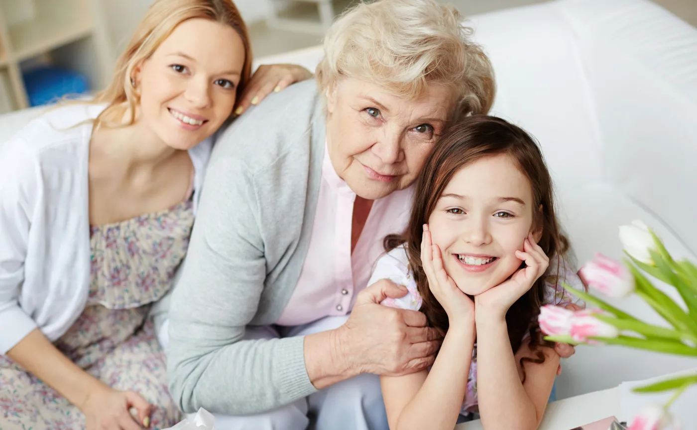 Babcia, mama, córka