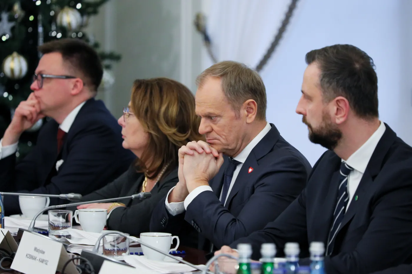 Szymon Hołownia, Małgorzata Kidawa-Błońska, Władysław Kosiniak-Kamysz, Donald Tusk