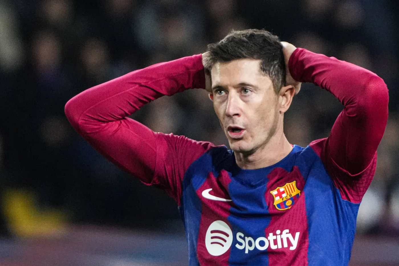 Mocne słowa nowego rywala Lewandowskiego w Barcelonie