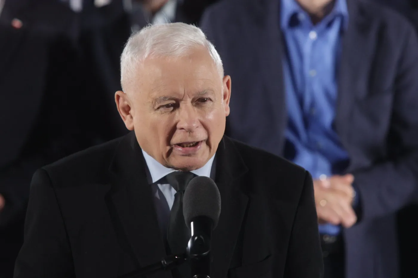 Kaczyński wyrwał mu transparent. Kiedyś od jego brata usłyszał "Spieprzaj dziadu"