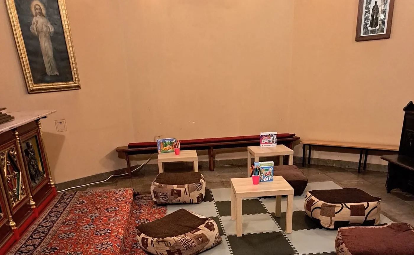 Kącik dla malucha w pleszewskim kościele. Parafianie zachwyceni