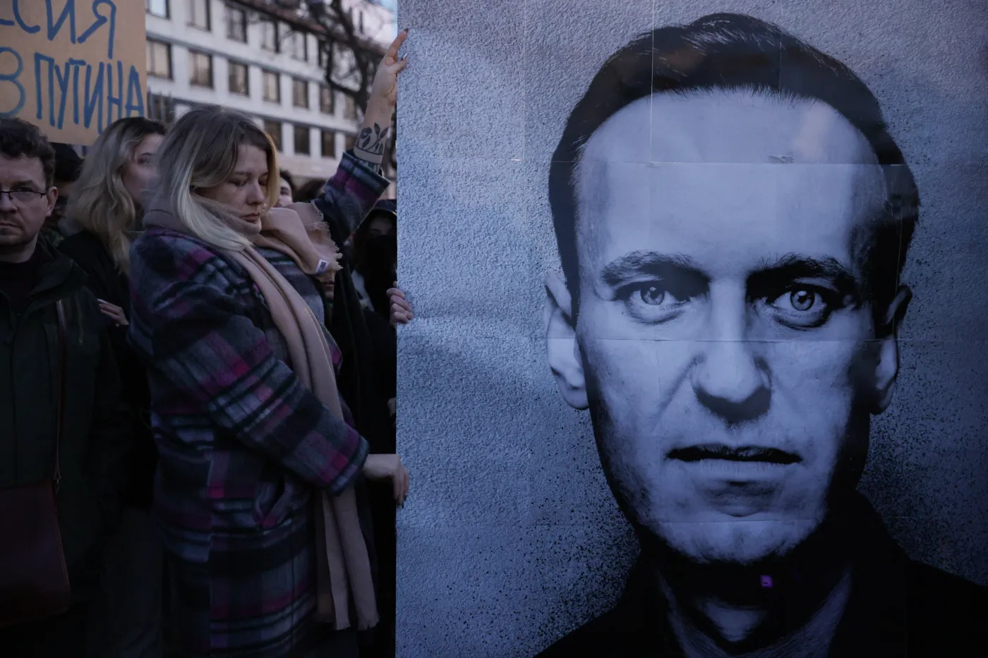 Manifestacje w związku ze śmiercią Aleksieja Nawalnego