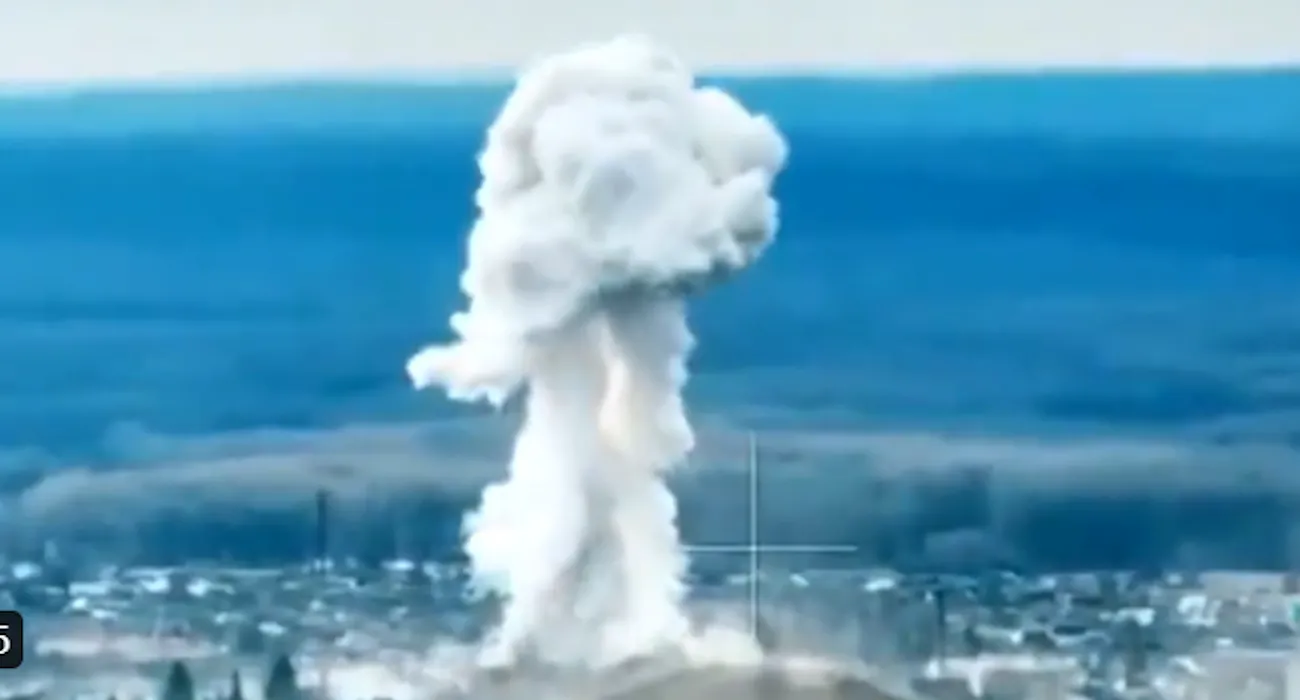 Rosjanie po raz pierwszy zaatakowali półtoratonową bombą termobaryczną