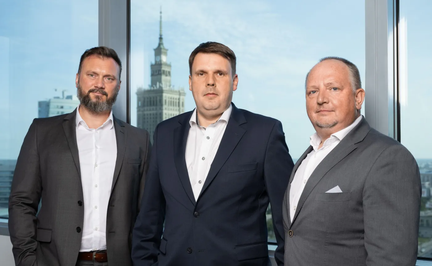 Łukasz Maliczenko, Tomasz Kędzierski i Sławomir Bekier