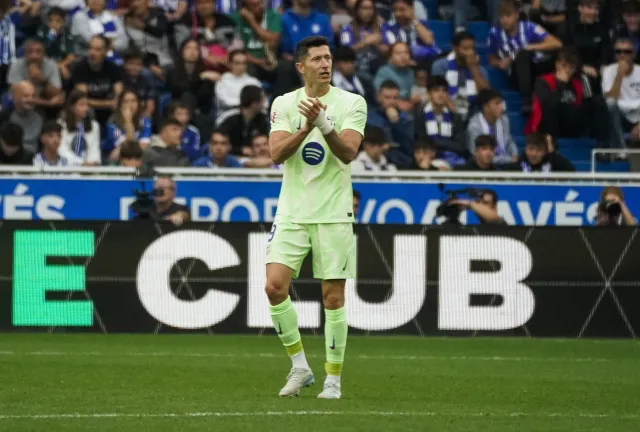 Robert Lewandowski wiceliderem klasyfikacji Złotego Buta