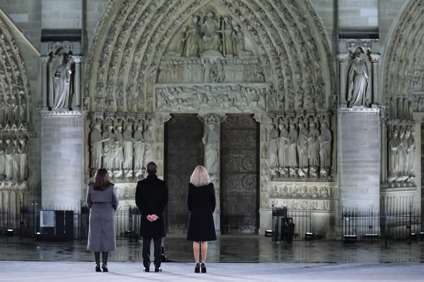 Uroczyste otwarcie katedry Notre Dame. Światowi przywódcy w Paryżu