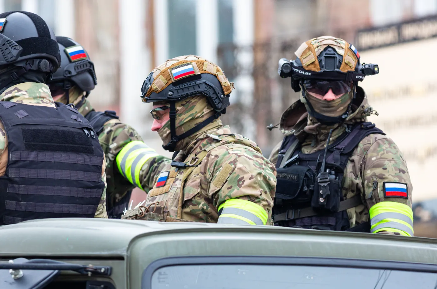 Rosyjscy żołnierze