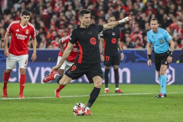 Lewandowski po meczu z Benficą: To był najbardziej absurdalny mecz, w którym zagrałem