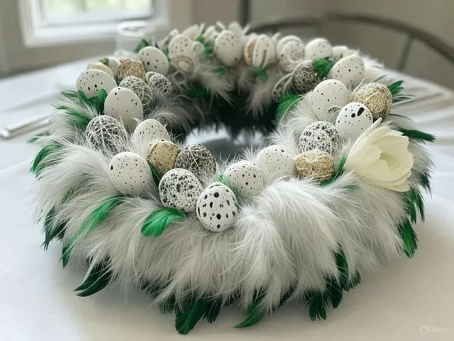 Piękne wianki wielkanocne - Wielkanoc 2025