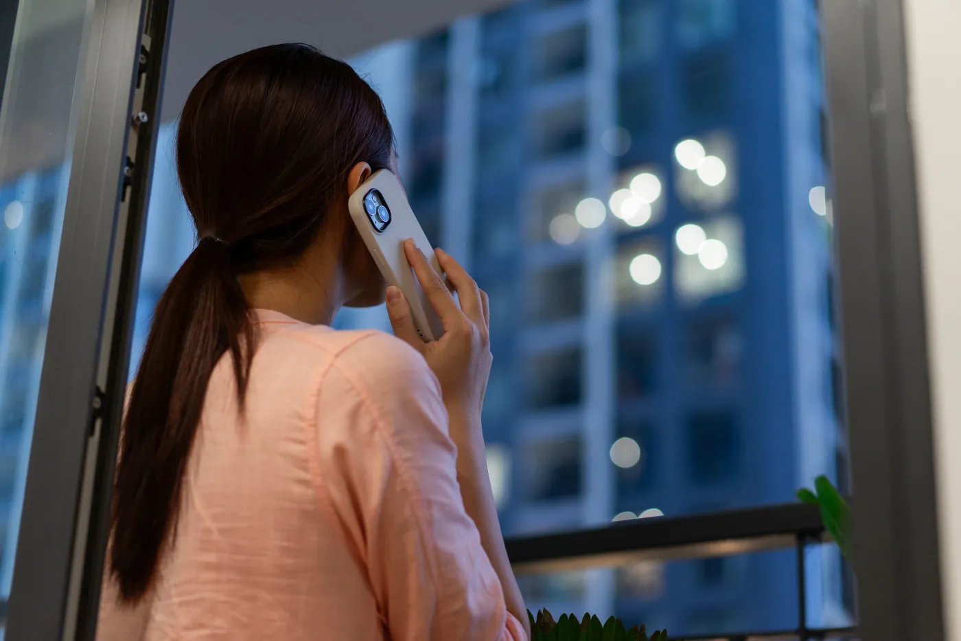 Photo,Of,Young,Asian,Woman,Thinking,At,Home
