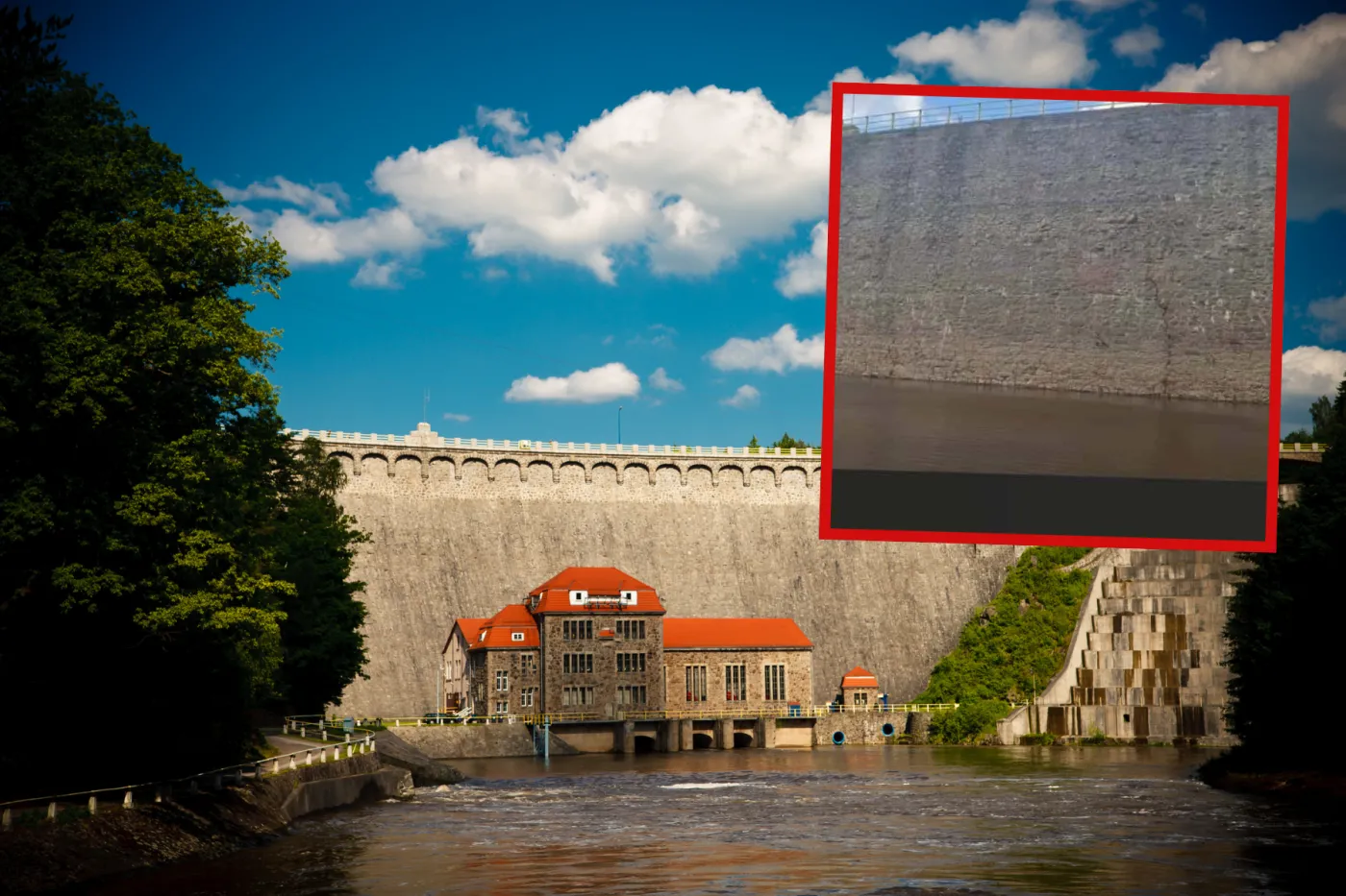 Groźne pęknięcie na największej zaporze Dolnego Śląska. Mieszkańcy w strachu
