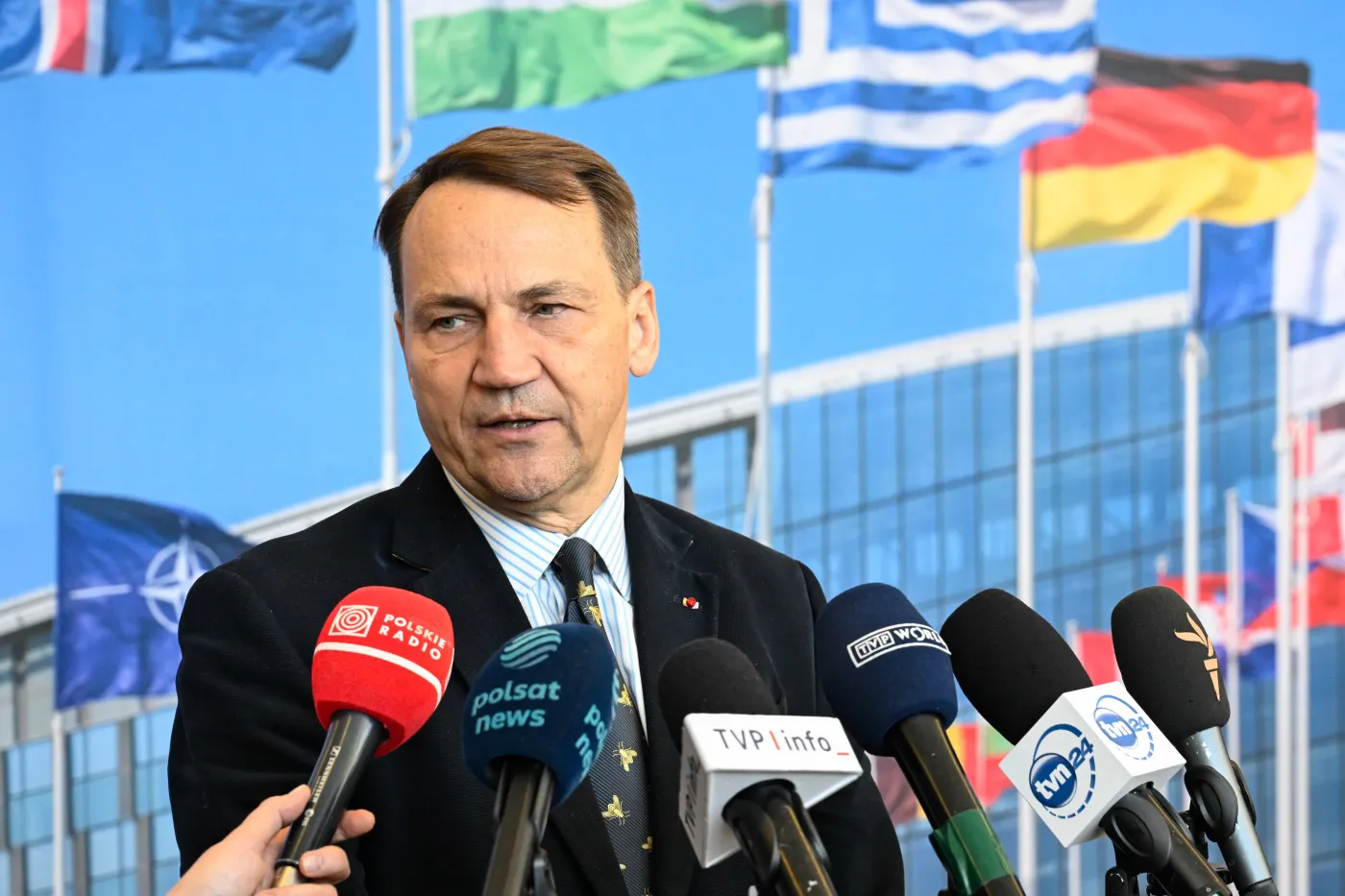 Polskie radary, niemieckie rakiety i pieniądze? O tym marzy Sikorski