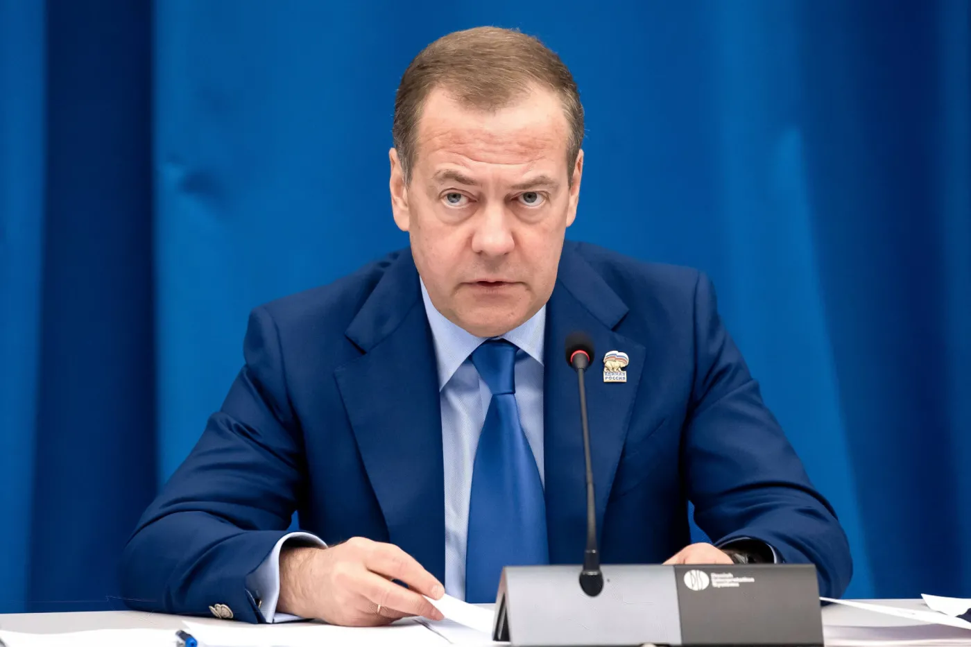 Miedwiediew grozi UE: Jeśli ukradniecie, szaleńcy, pieniądze Rosji, dacie nam powód do wojny