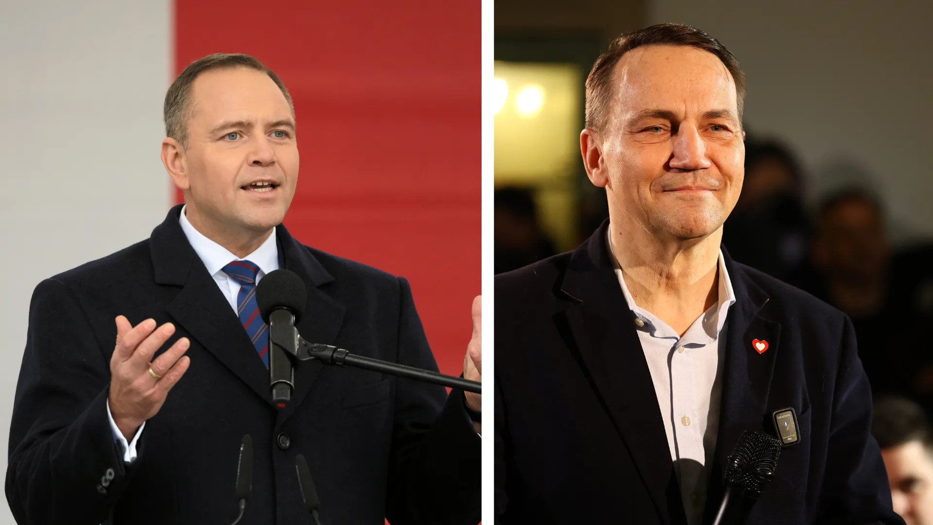 Nowy sondaż zaufania. Nawrocki, Sikorski i Tusk na czele rankingu