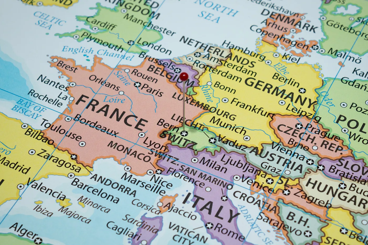 quiz, stolice Europy