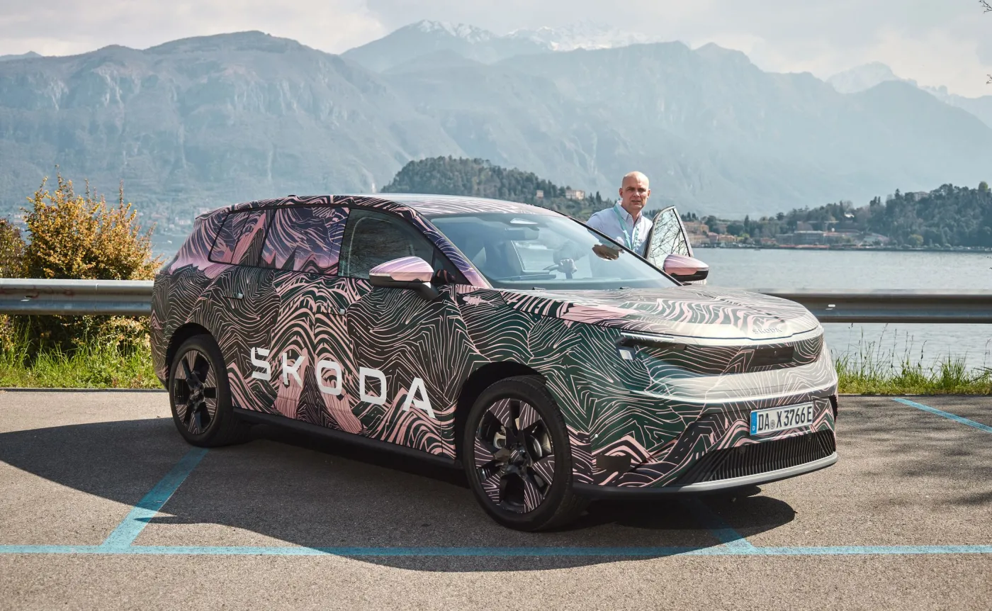 Zamaskowana Skoda Peaq, nowy flagowy SUV czeskiej marki